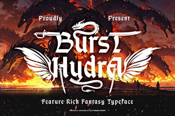 Brust Hydra Typeface for Bold Web Design