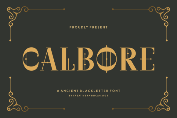 Calbore Font for Digital Brand Identity