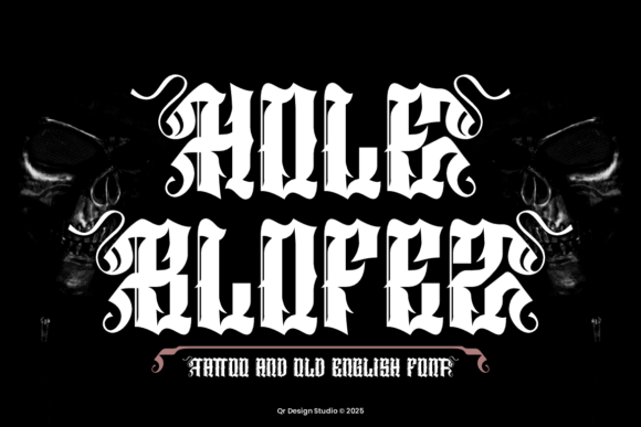 Hole Blofez Font for Bold Brand Identity