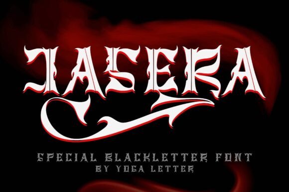 Jasera Blackletter Font for Web Design