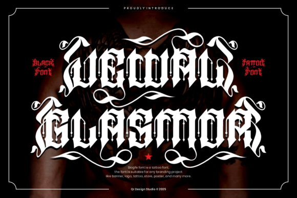 Jewal Glasmor: Bold Blackletter Font for Digital Impact