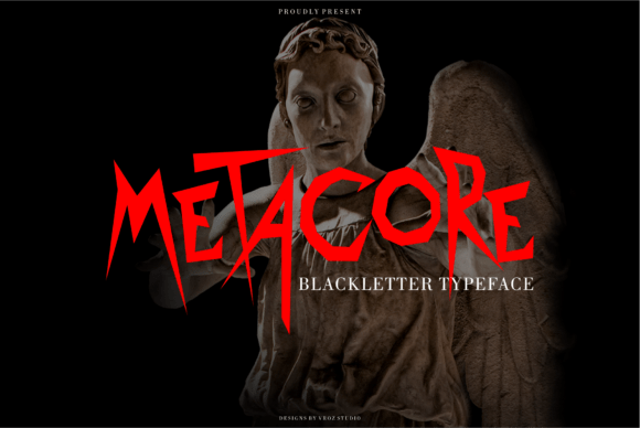 Metacore: A Bold Blackletter Typeface for Editorial Design