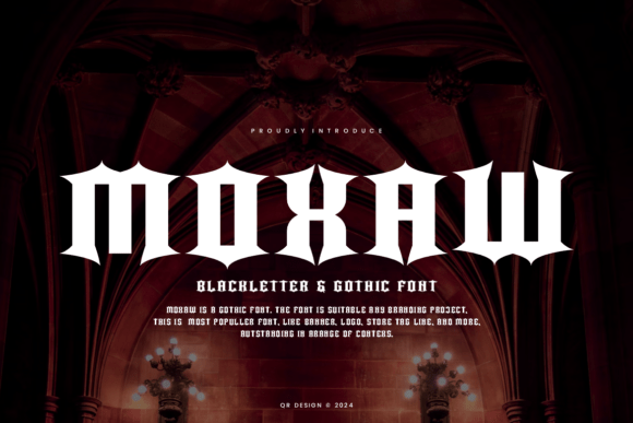 Moxaw: Bold Blackletter Fonts for Editorial Design