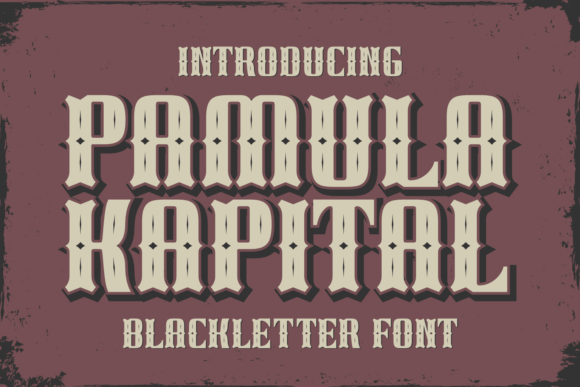 Pamula Kapital Font for Bold Campaign Design