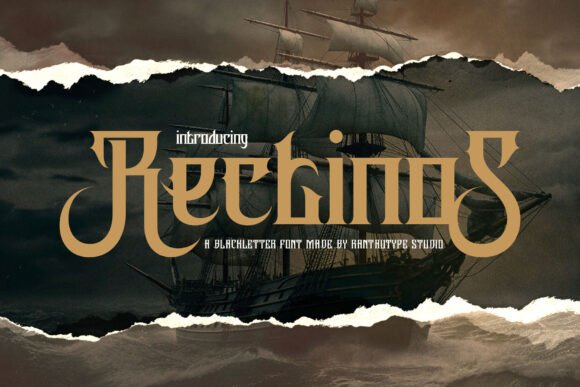 Rectinos: The Blackletter Typeface for Bold Branding