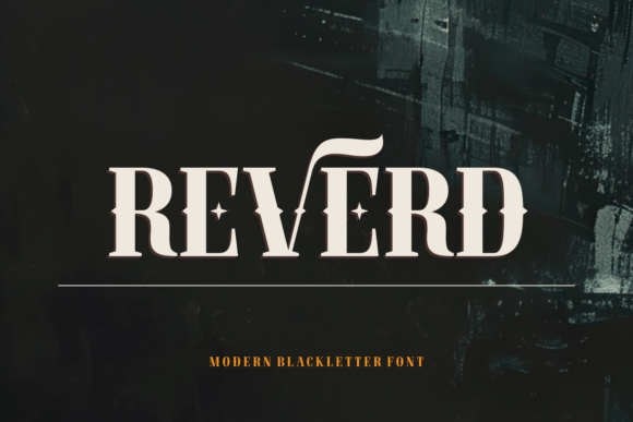 Reverd Typeface for Modern Editorial Design