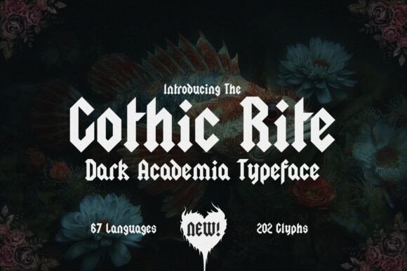 The Gothic Rite: A Premium Blackletter Typeface for Web Design