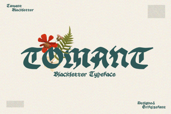 Tomant Typeface: Medieval Elegance for Makers
